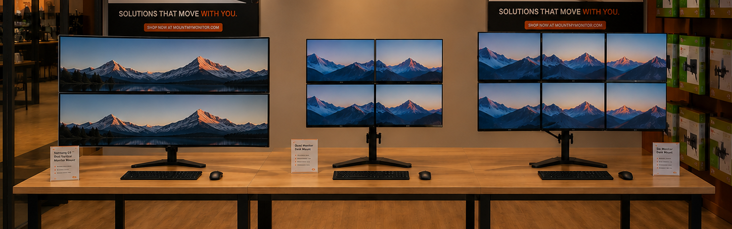 Monitor Stands for the Desk and Table Top