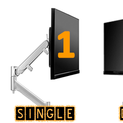 Single Monitor Mounts - A Monitor Mount for 1 Monitor