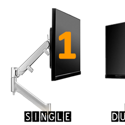 Single Monitor Mounts - A Monitor Mount for 1 Monitor